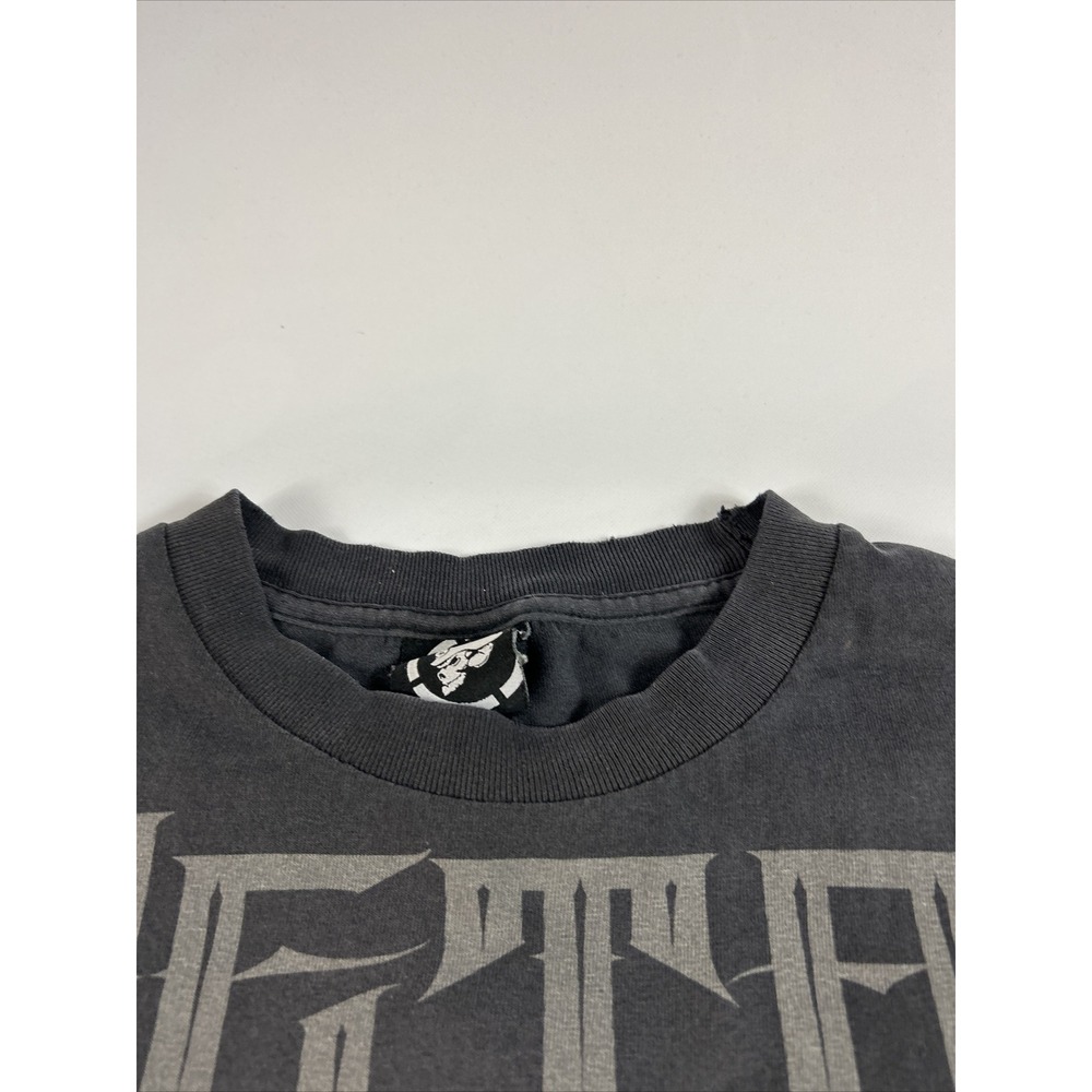 Metal Mulisha Shirt Mens Size Medium Heavy Metal Black Graphics Skull Rock - Picture 6 of 13